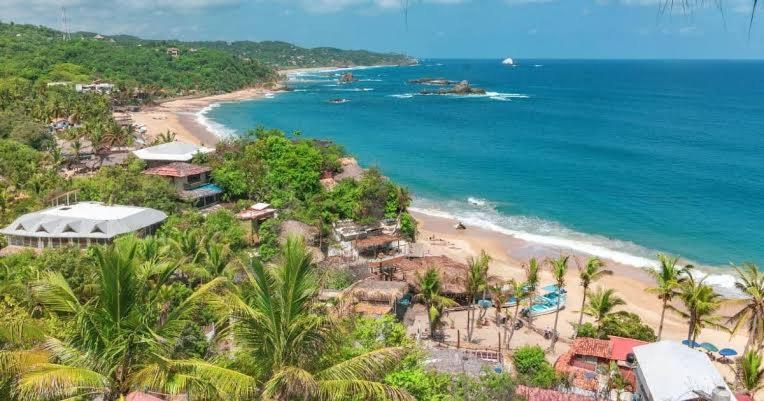 Bajo Las Estrellas Hotel Mazunte Eksteriør billede